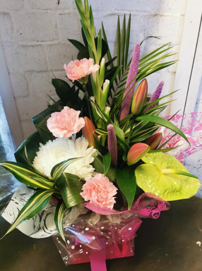 Flower Studio Rochdale Pink Handtied